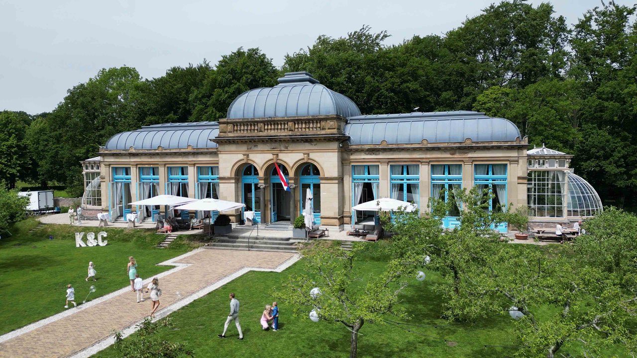 Bruiloft op Orangerie Elswout